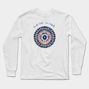 Breathe Deeply, Live Mindfully Yoga Meditation Zen Long Sleeve T-Shirt